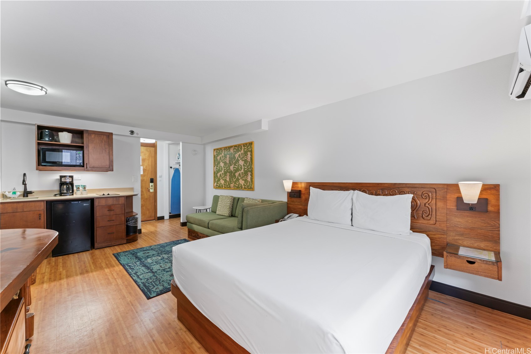 Bambooのキッチン付き一室